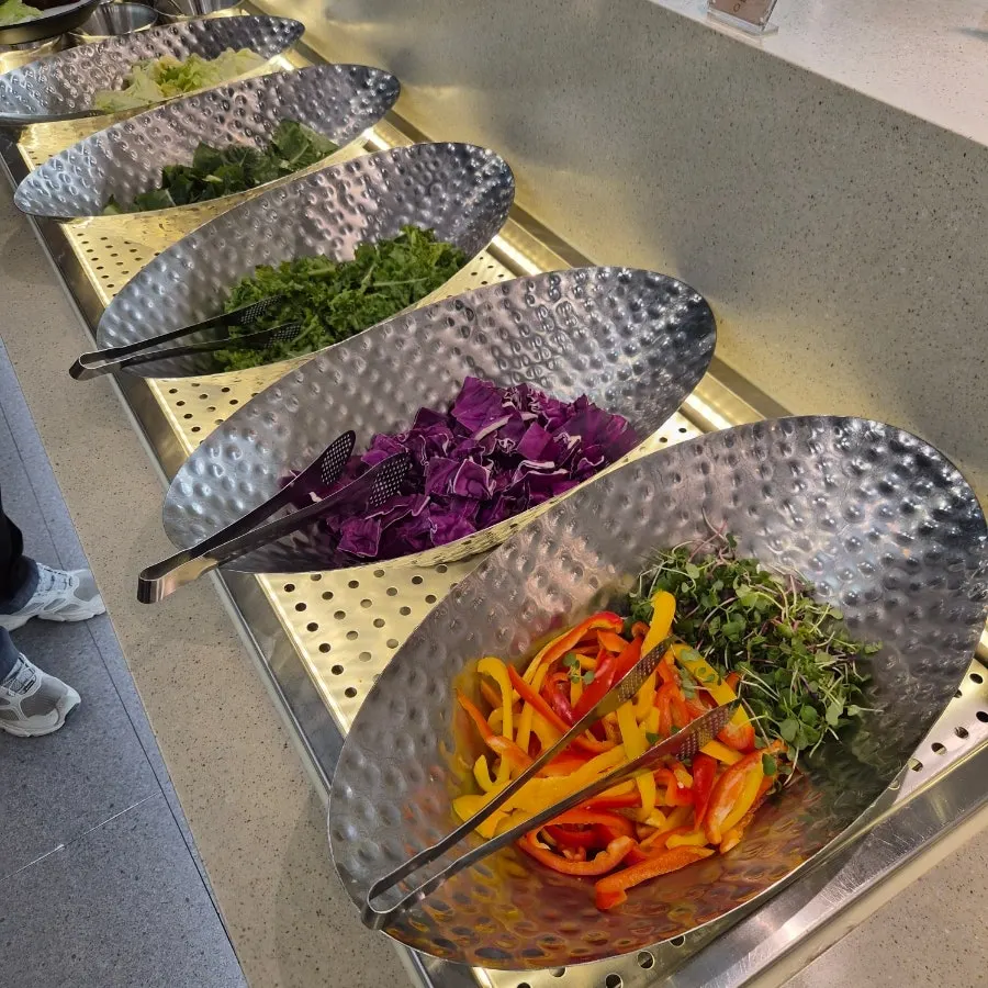 Buffet corner with Western dishes