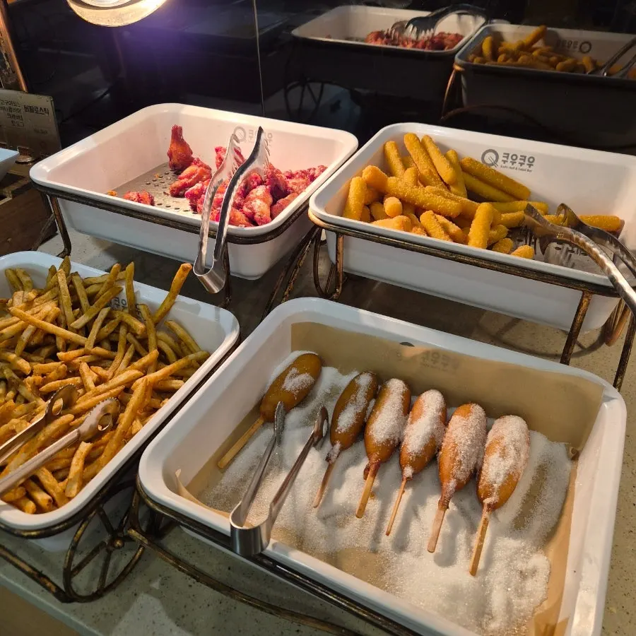 A plate of food at Kuu Kuu Nowon Branch