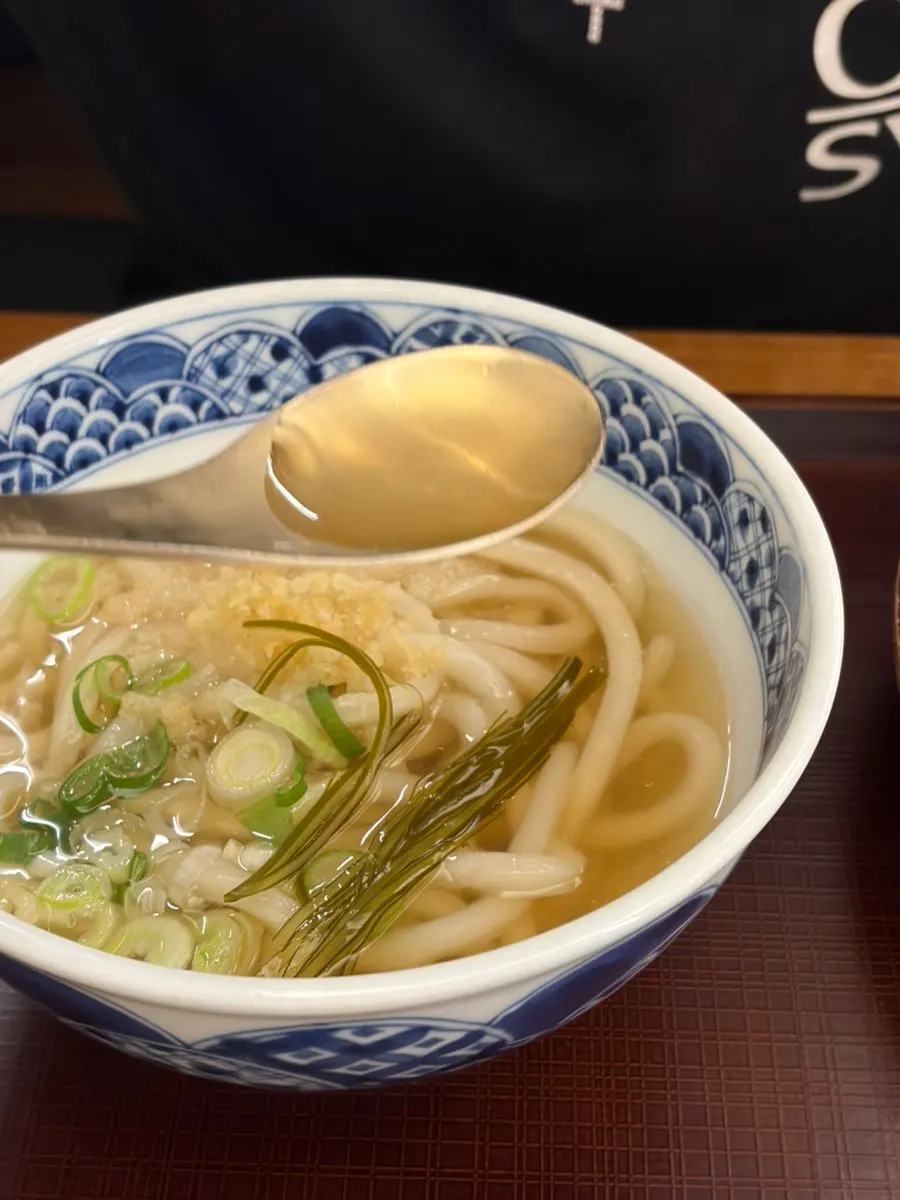 Lunch with my husband at Isu Station udon restaurant, including inari sushi and bukkake udon at Kosi Isu Branch