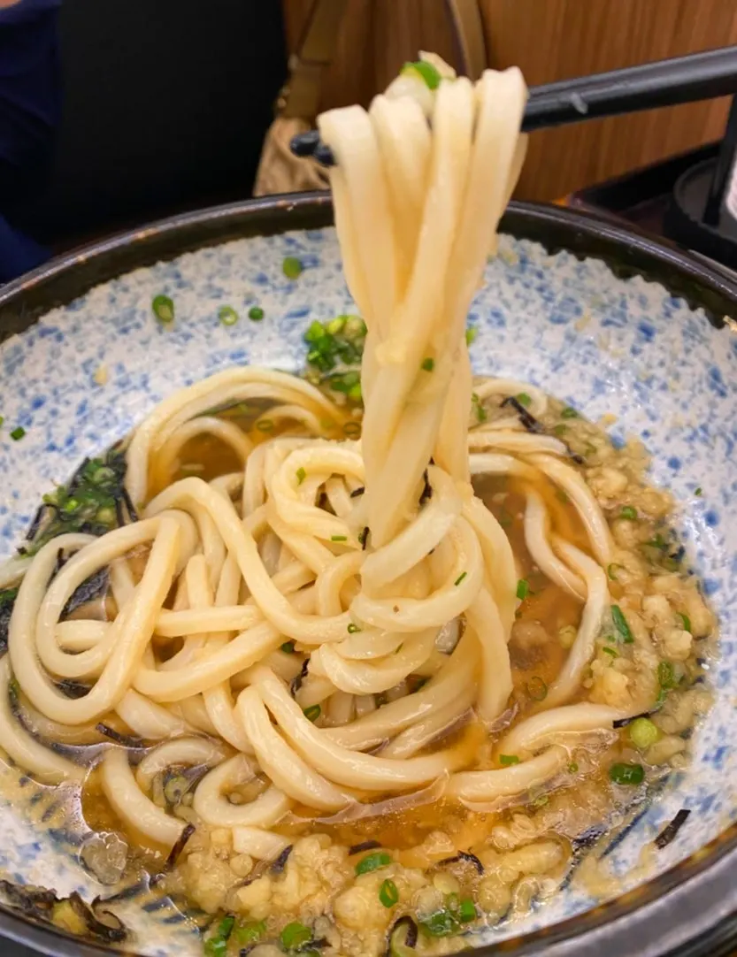토리텐 붓가케우동 한 그릇