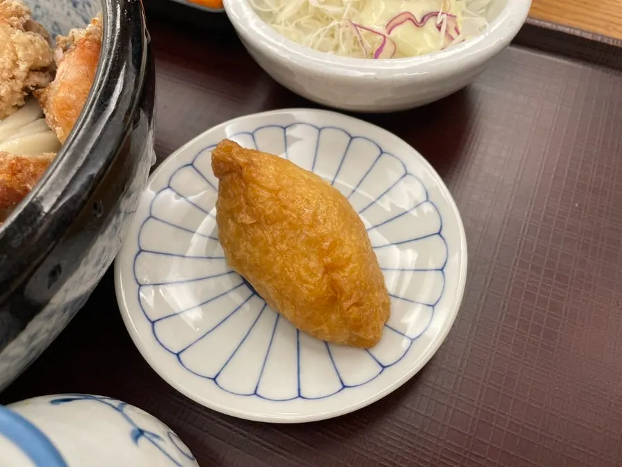주먹만 한 가라아게 네 조각