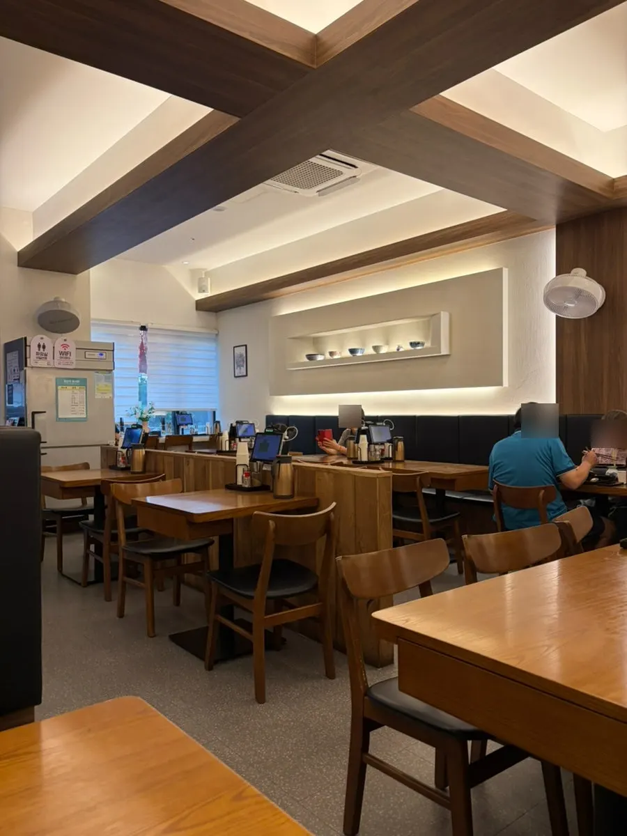 Interior seating at Kosi Isu Branch
