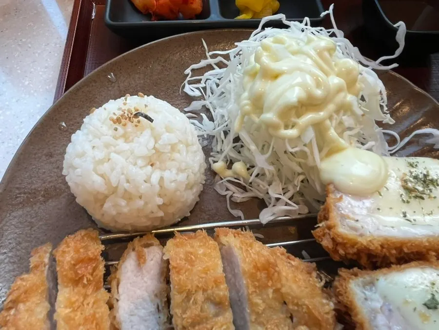 Solo tonkatsu meal at Kosi Seongsu Branch