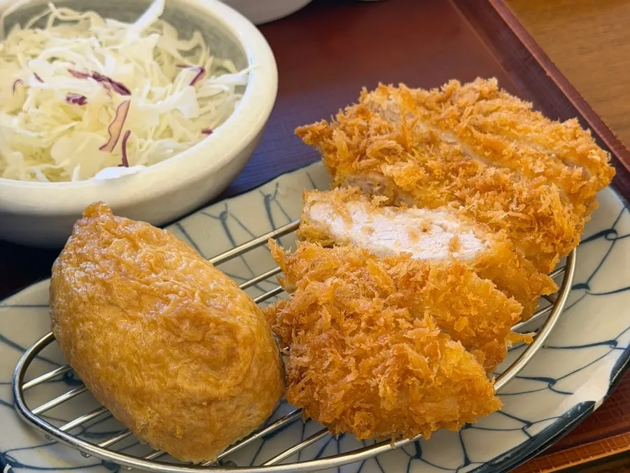 Tonkatsu that came with the udon set