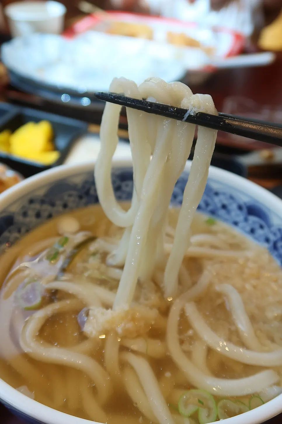 A bowl of mini Sanuki kake udon