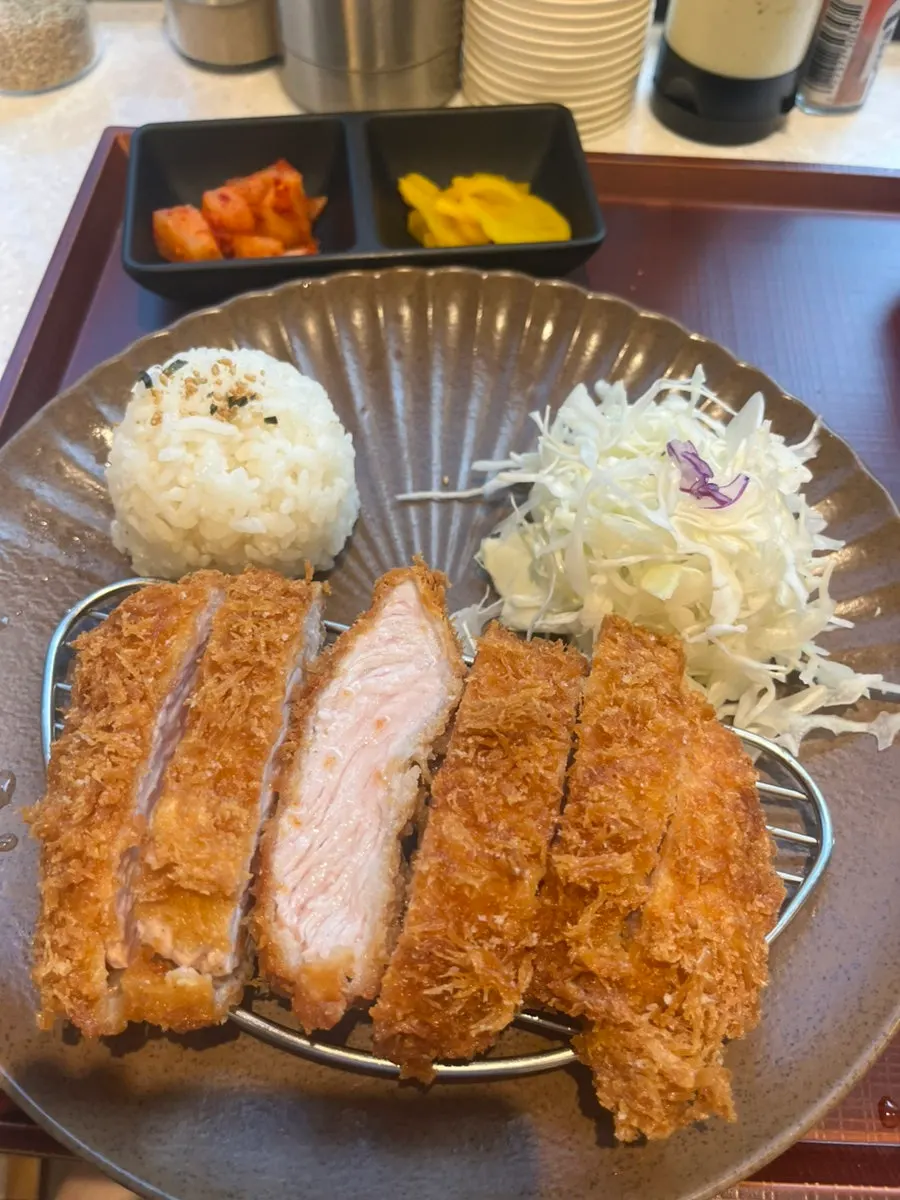 Crispy-breaded pork loin tonkatsu