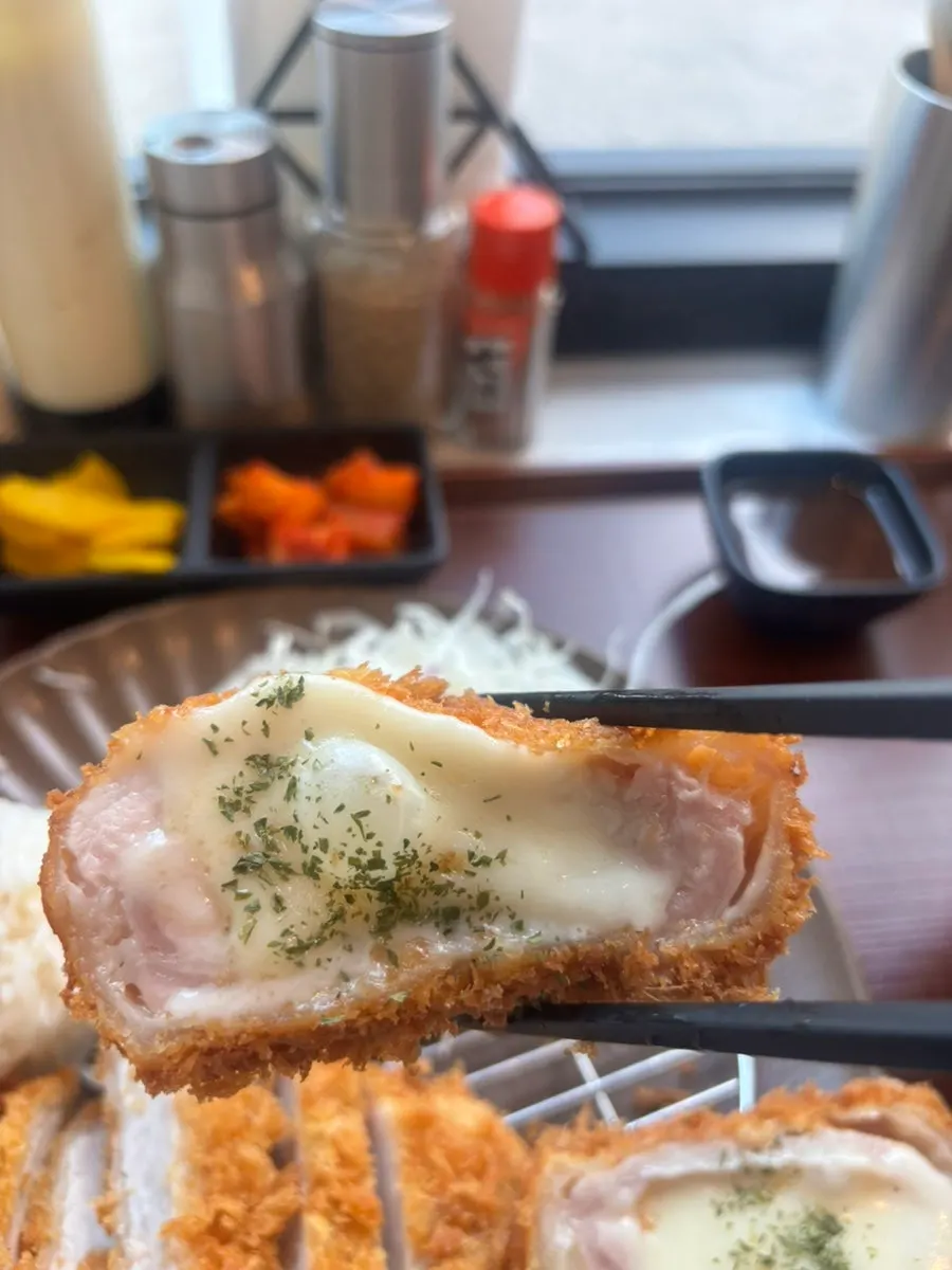 치즈가 흐르는 치즈카츠