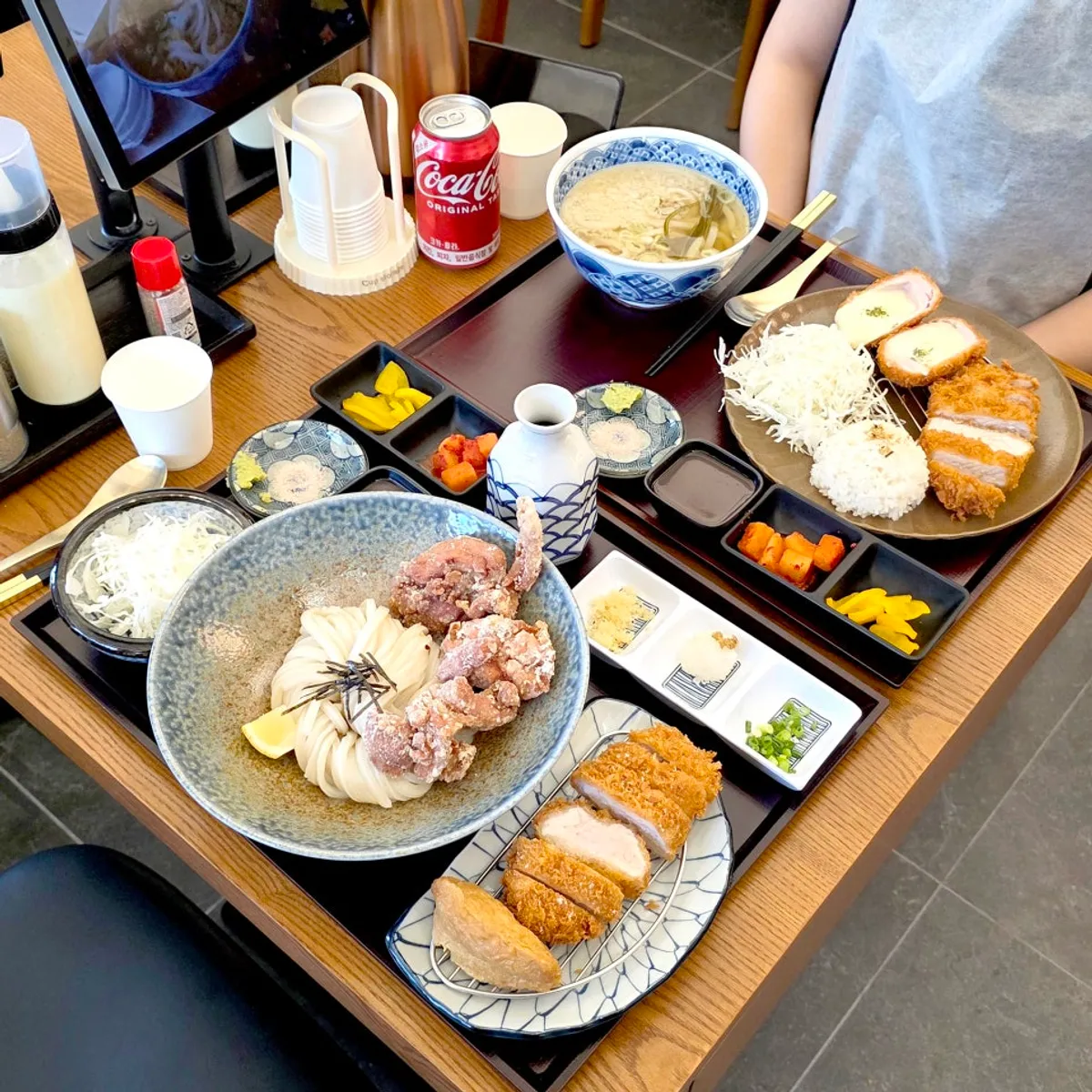 멸치 다시마로 우린 온우동 육수