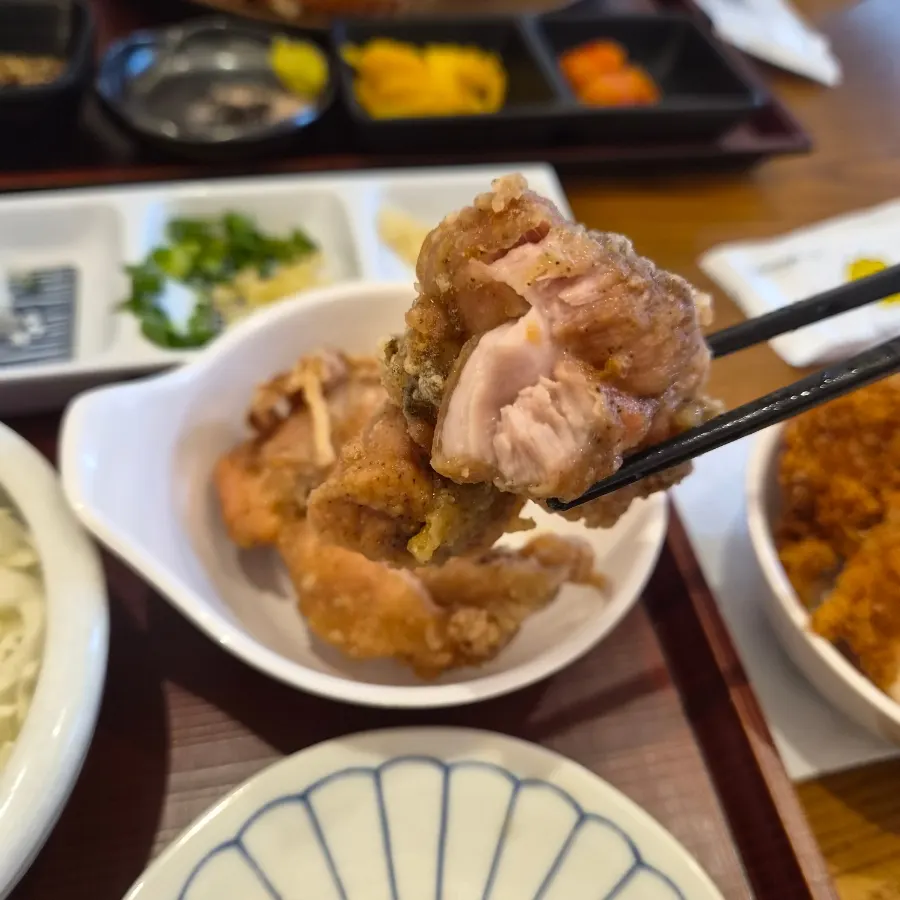 外皮酥脆的雞天炸雞