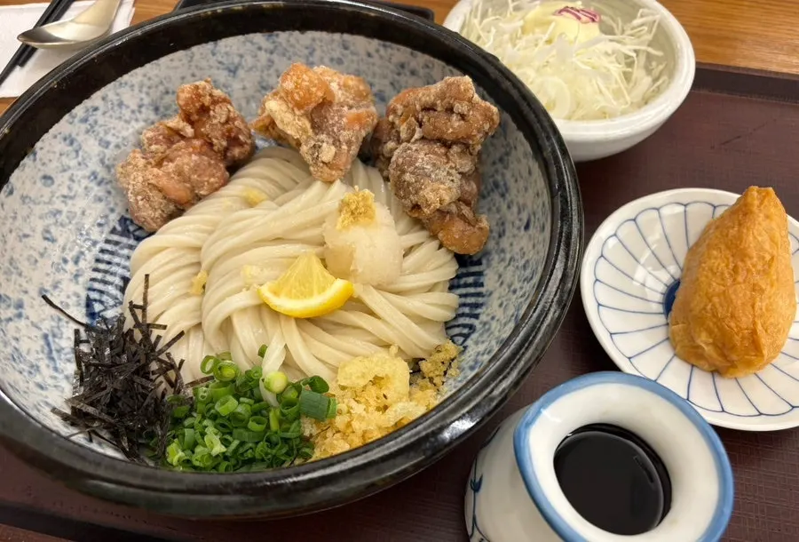 Kosi menu featuring udon, tonkatsu and katsu hot pot