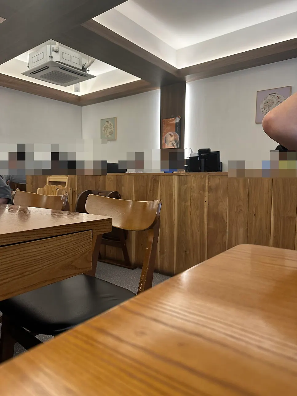 Clean, tidy interior of Kosi Isu Branch
