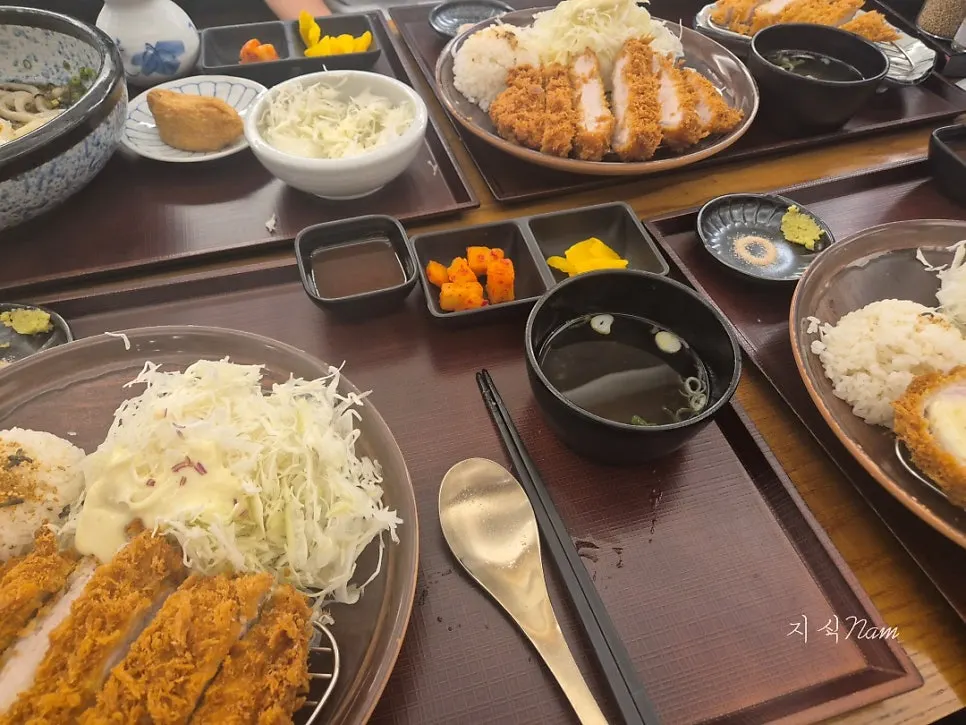 Table at the end of the meal at Kosi Isu Branch