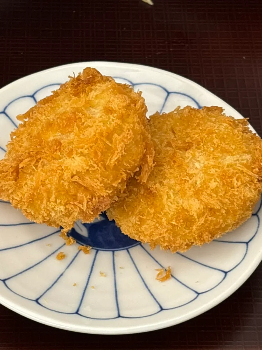 사이드로 시킨 고구마 치즈 고로케