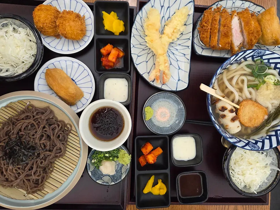 A close-up of the udon noodles that stood out most at Kosi