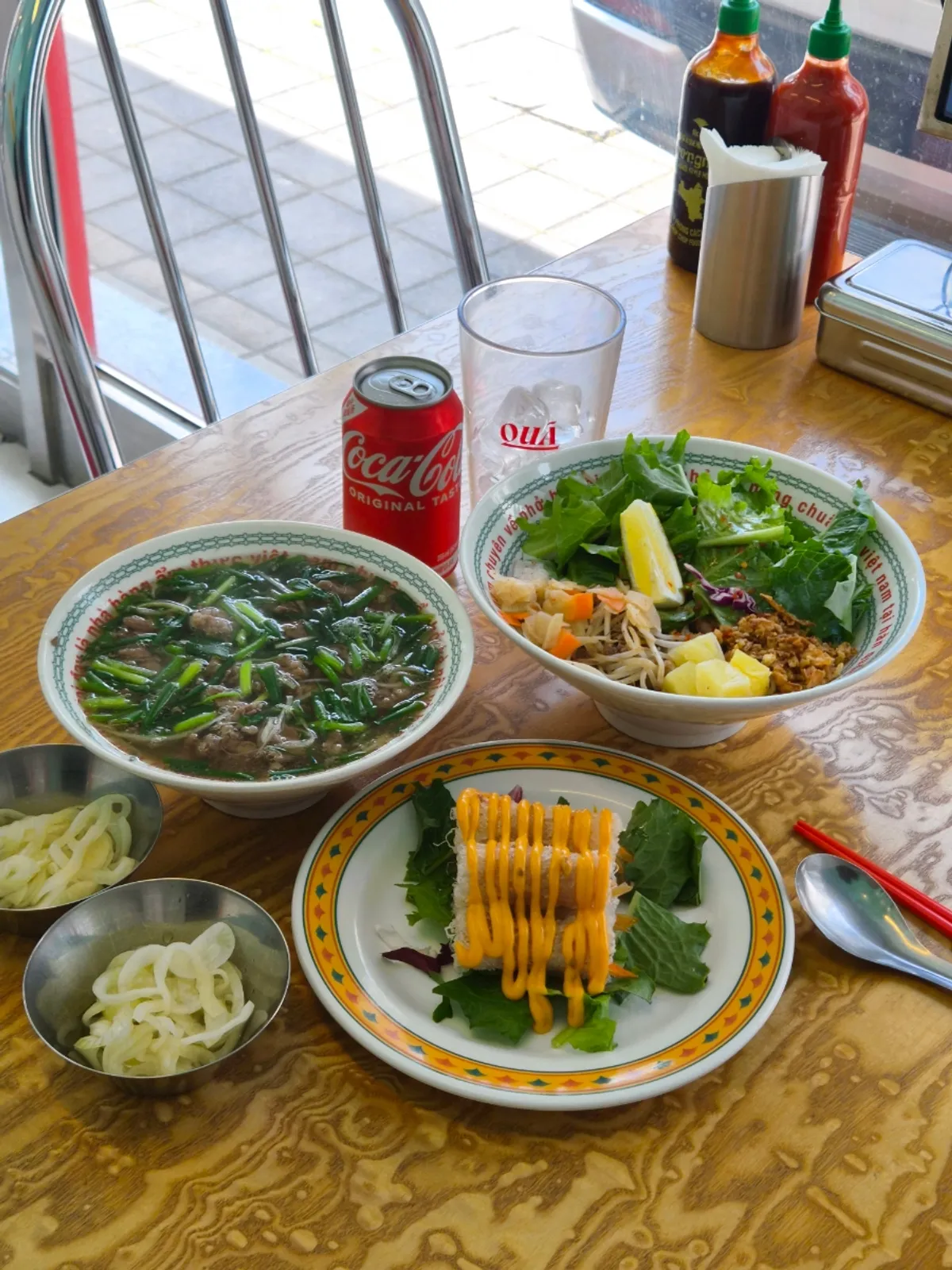 A bowl of Hanoi Original Grilled Pho at Kkua Gimpo Janggi Branch