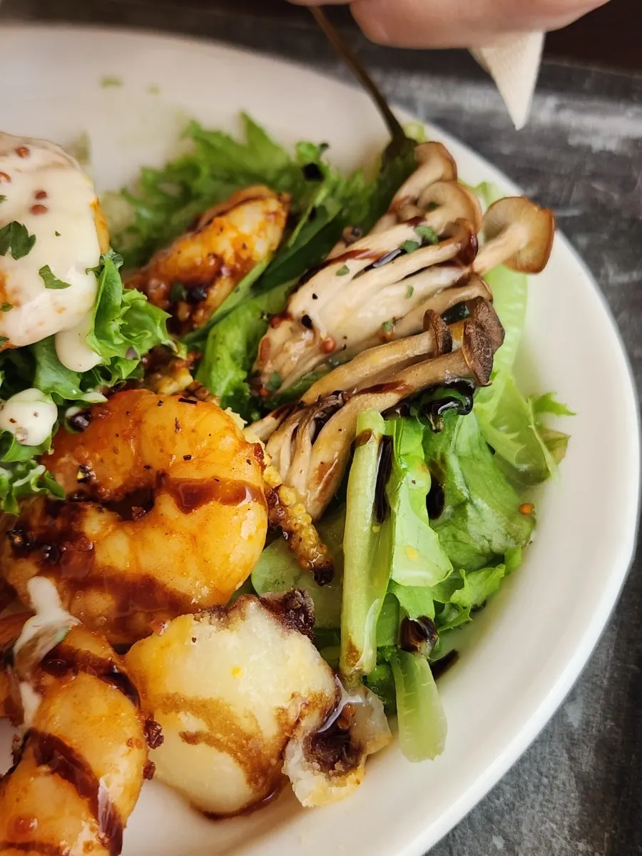 Full brunch spread with salad included