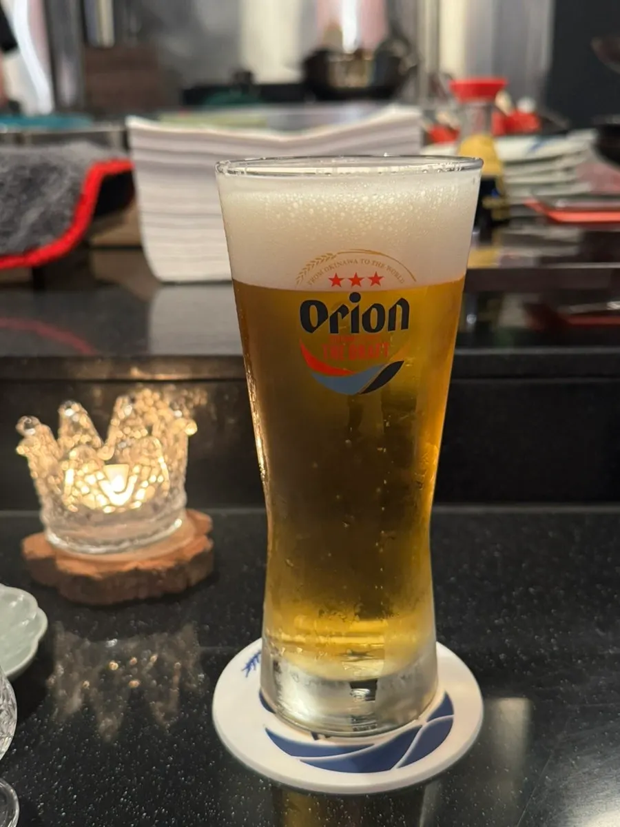 오키나와 생맥주 한 잔