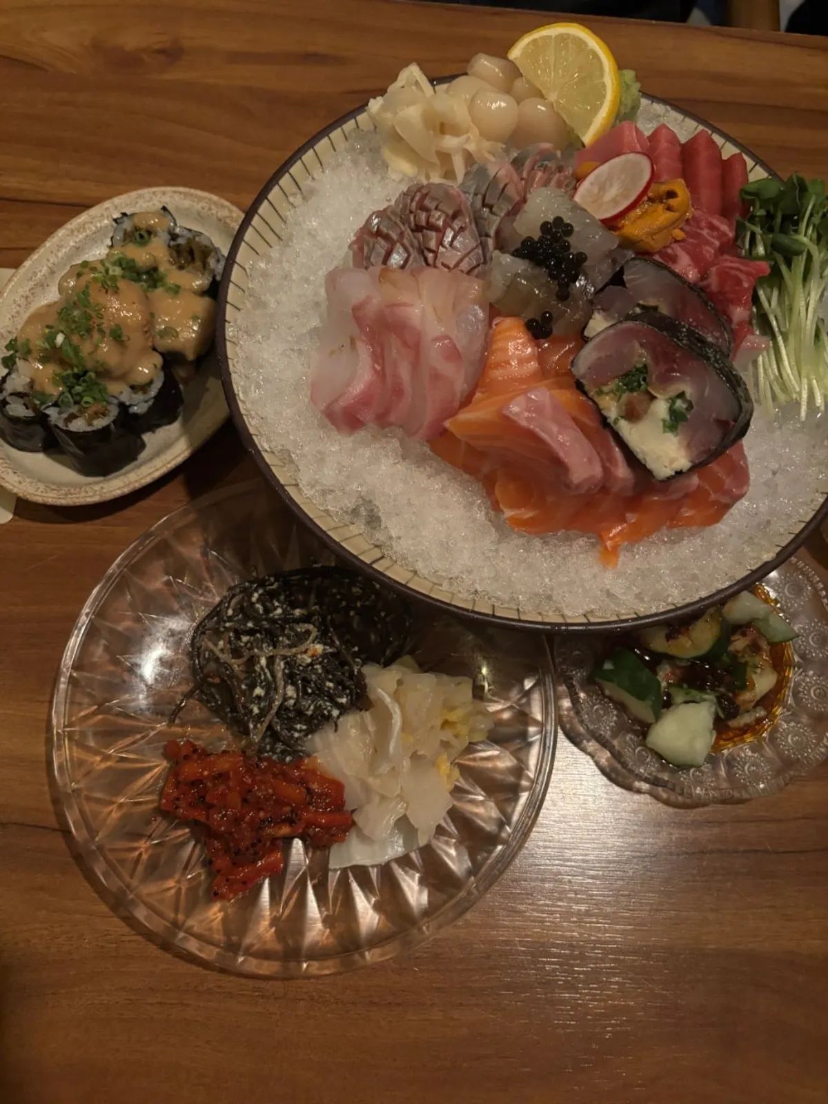 쿠로이야 모둠사시미 클로즈업