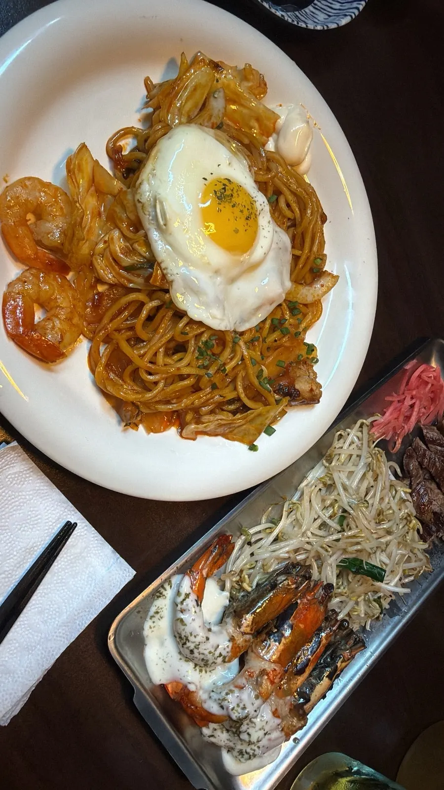 매콤한 카라이 명란 야끼소바