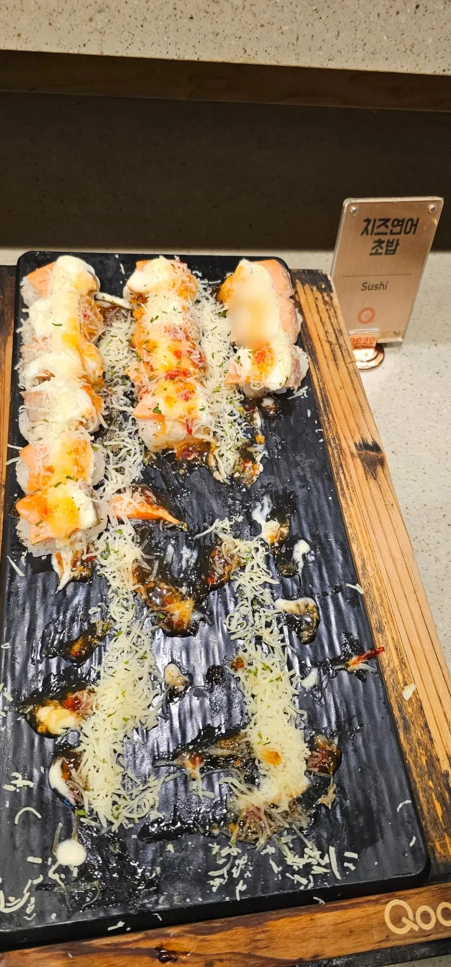 A buffet plate at Kuu Kuu Nowon Branch