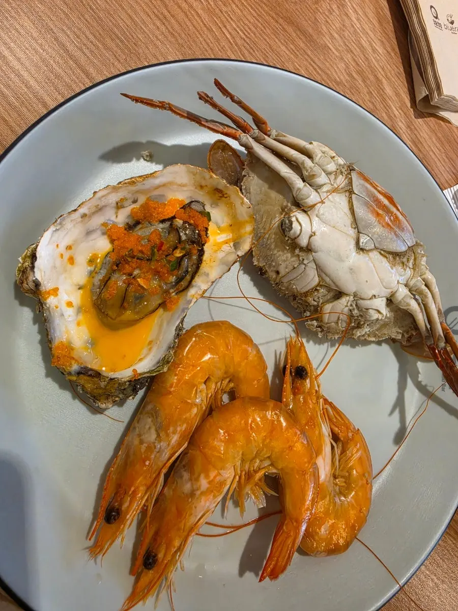 뷔페 코너별 메뉴 안내판