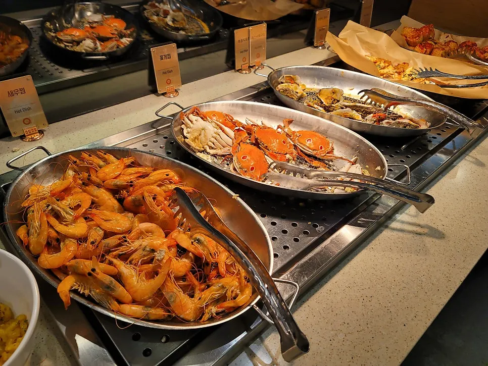 접시에 담은 양갈비