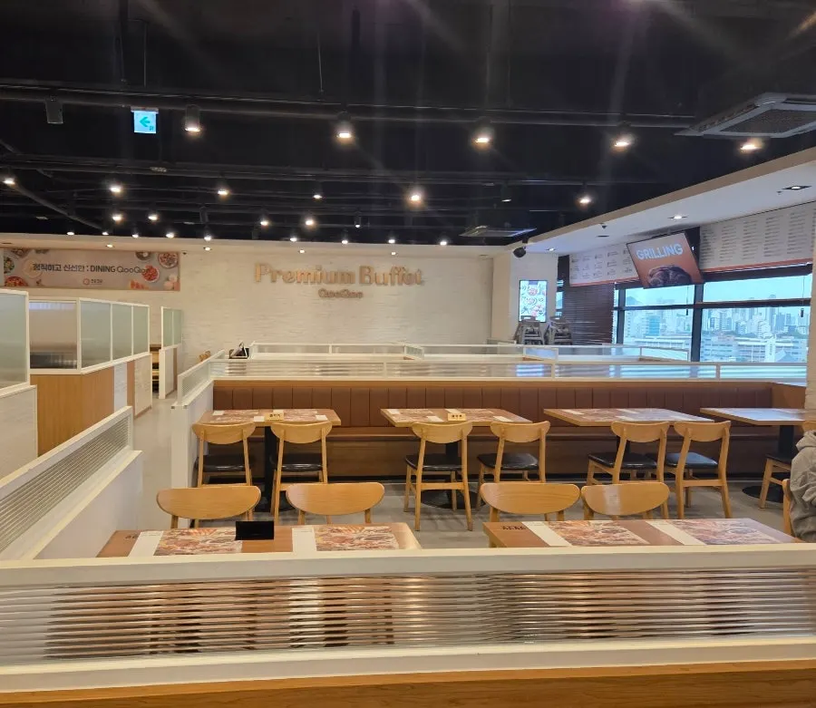 서울온천빌딩 6층 쿠우쿠우 노원점 입구