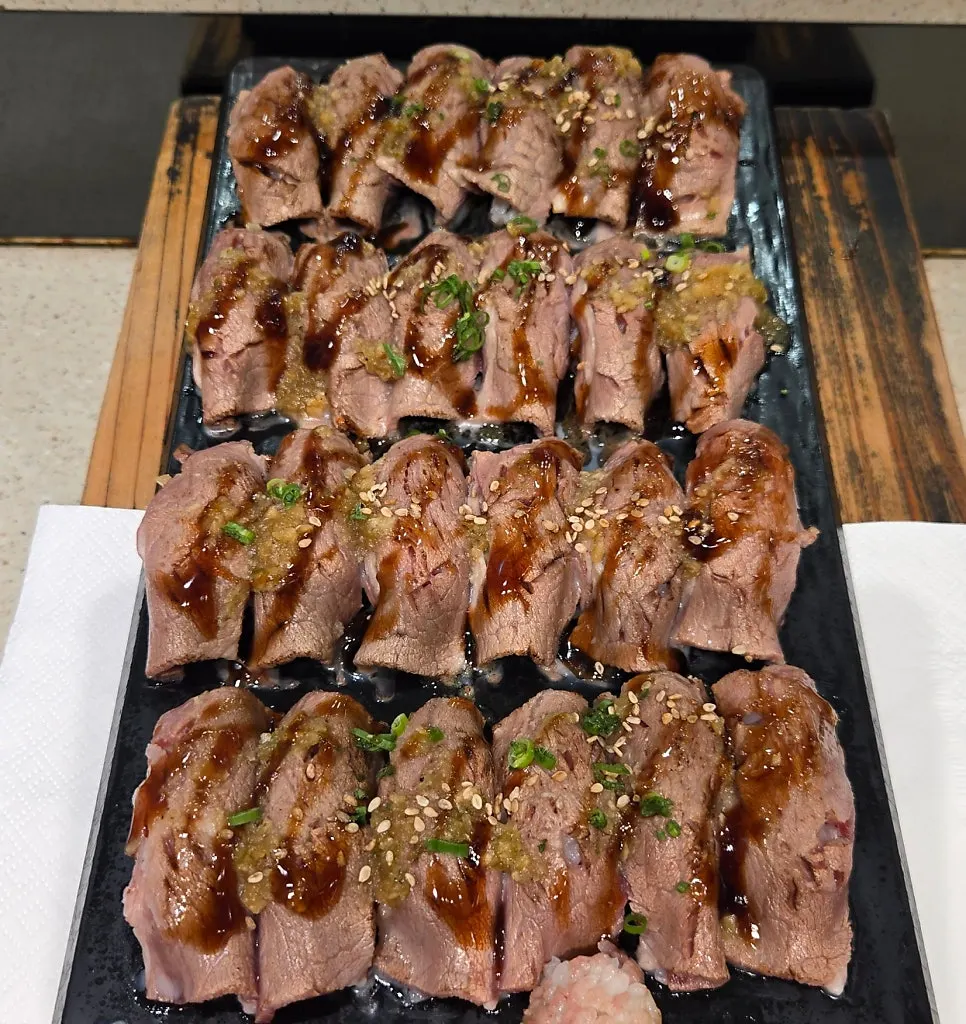 Sushi corner at Kuu Kuu Nowon Branch
