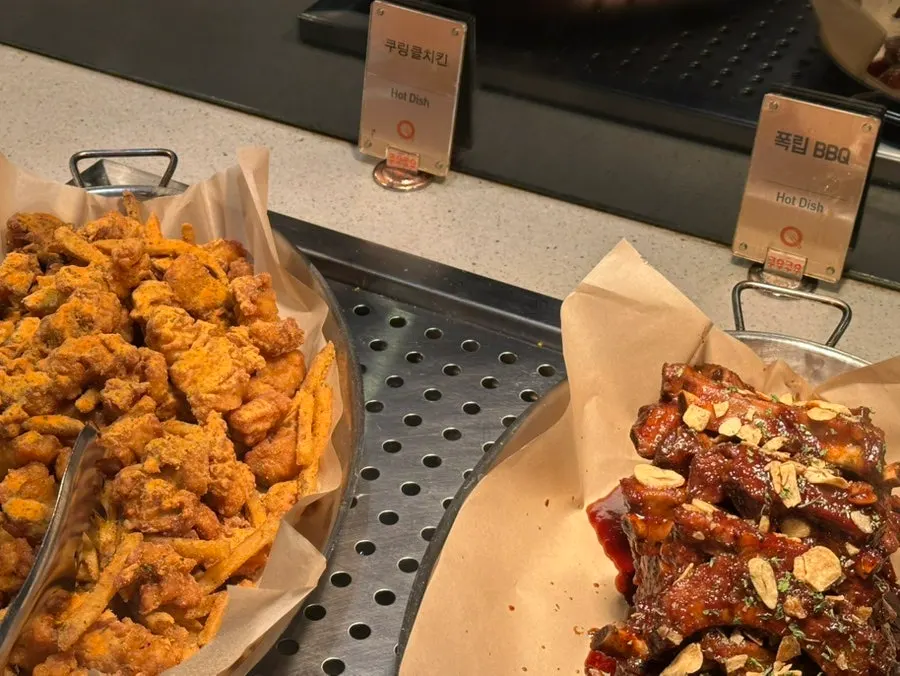 Roll menu corner at Kuu Kuu Nowon Branch