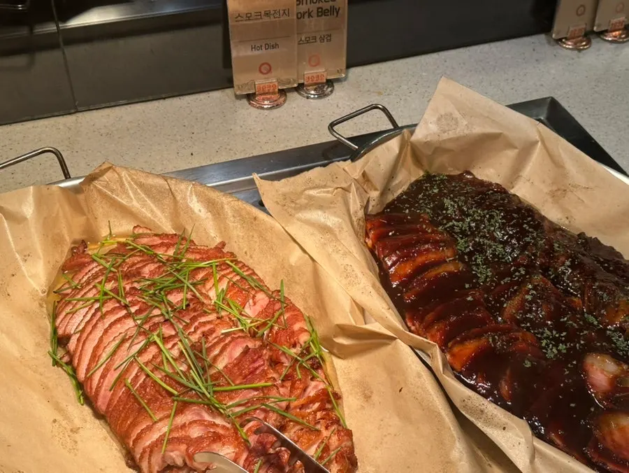 Side dish plate at Kuu Kuu Nowon Branch