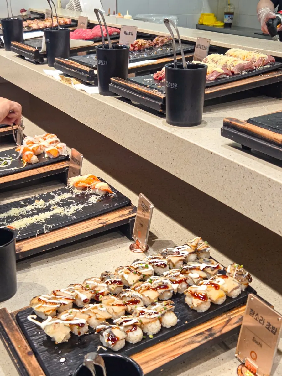 Full view of Kuu Kuu Nowon Branch buffet corners