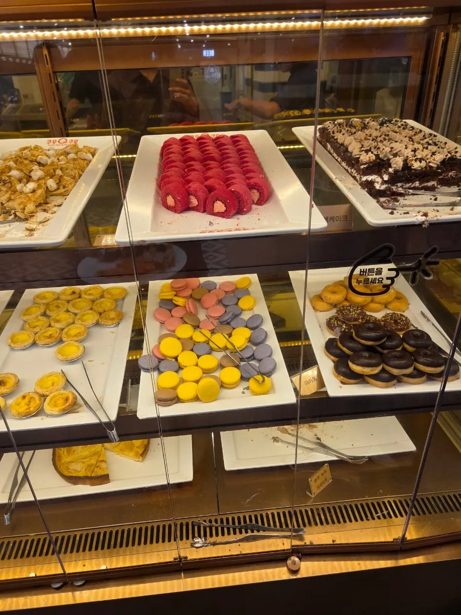 Tempura items at the tempura corner