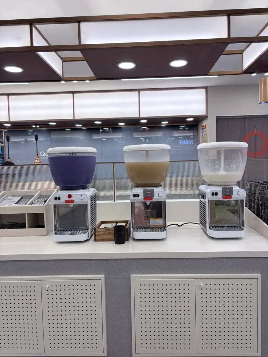 Drink corner with sikhye and milk