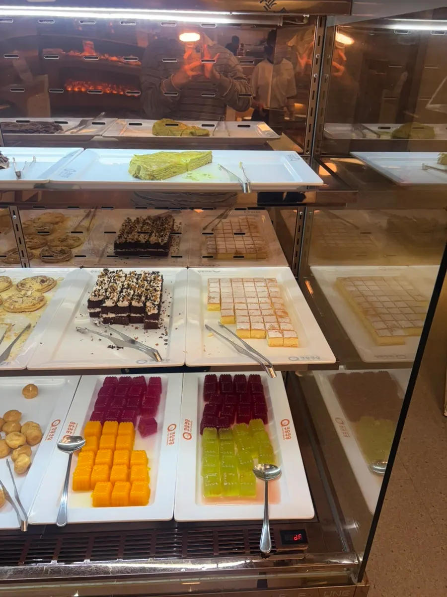 Waffle and pancake dessert zone