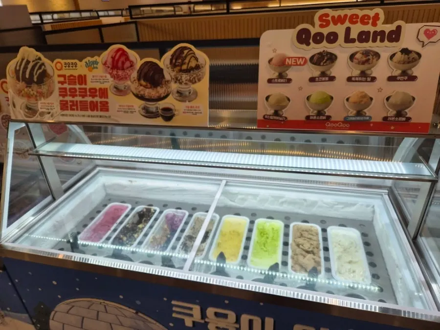 Dessert corner with fruit and baked goods