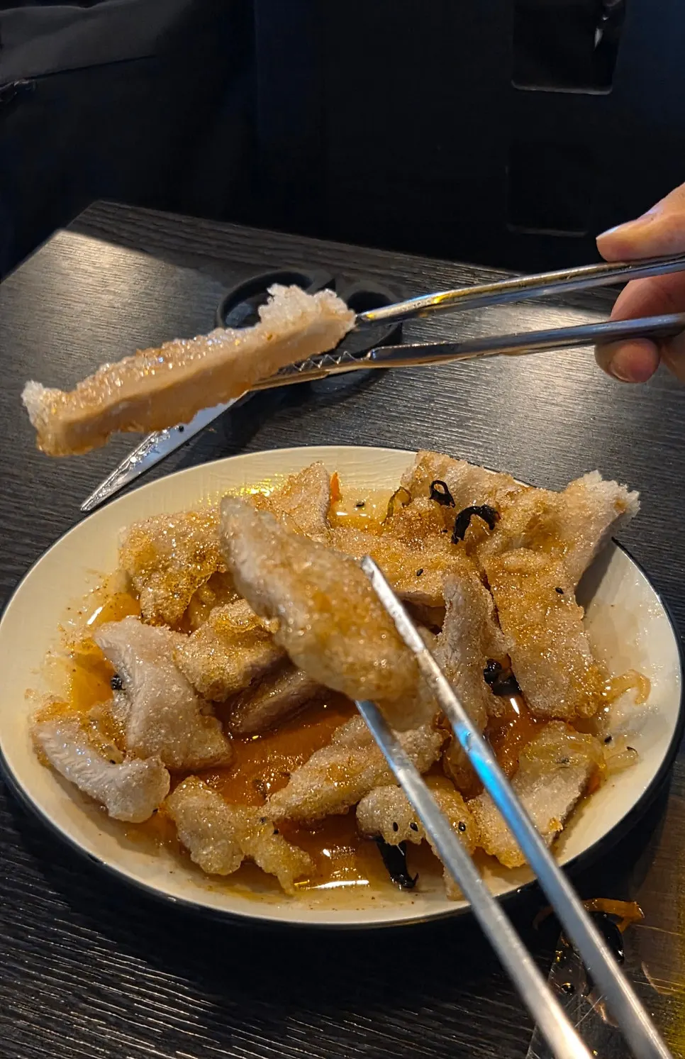 Guobaorou with sauce