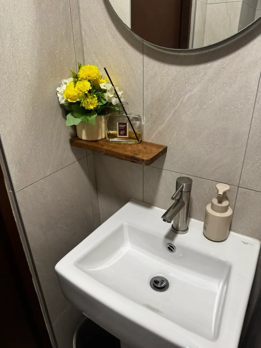 LA RUELLE's restroom located inside the restaurant