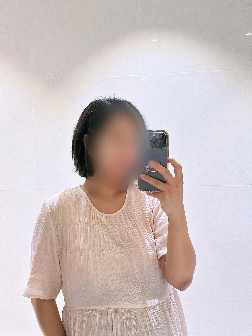 라브리헤어 서초교대점에서 커트 후 스타일