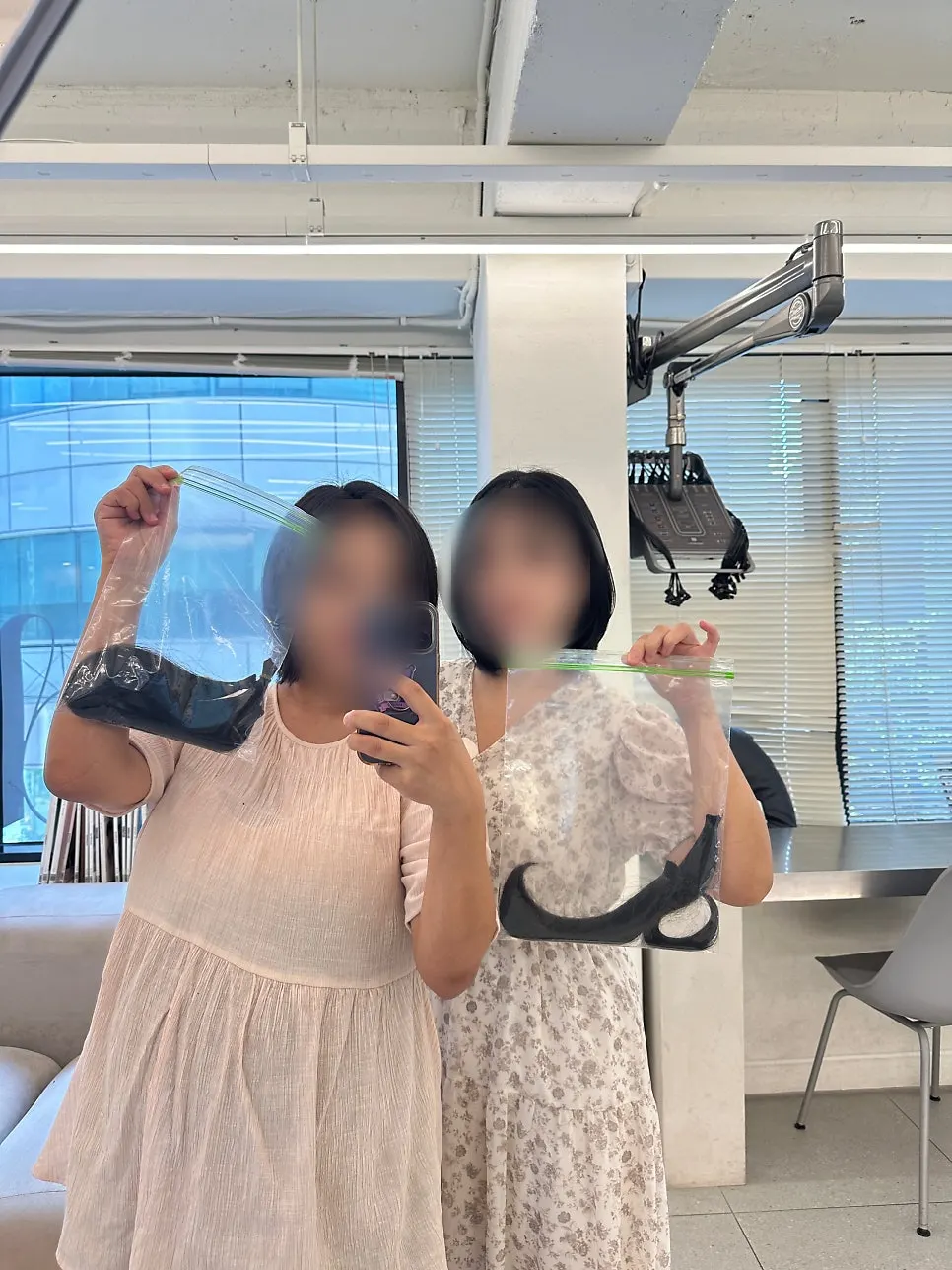 드라이로 모양 잡은 단발 레이어드컷