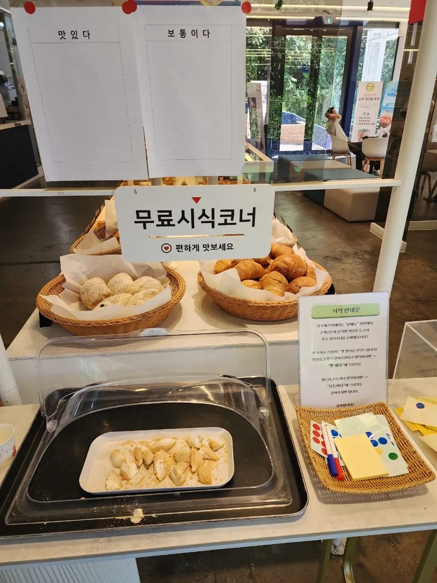 La Cuesta bakery bread displayed under covers