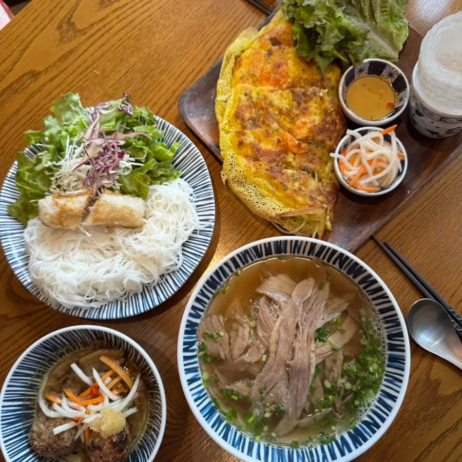 라이첸 칠곡점 베트남 음식 상차림