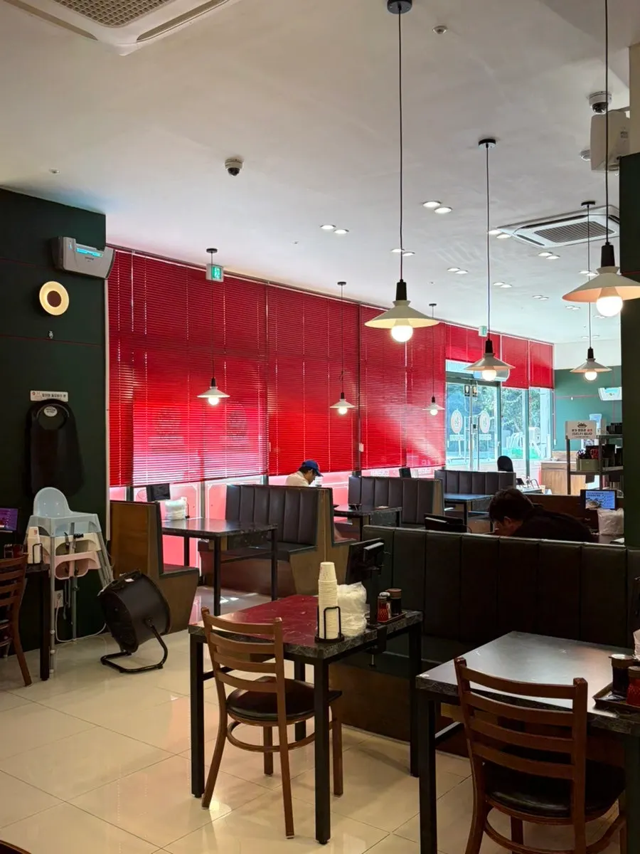 Spacious seating inside Lala Dragon