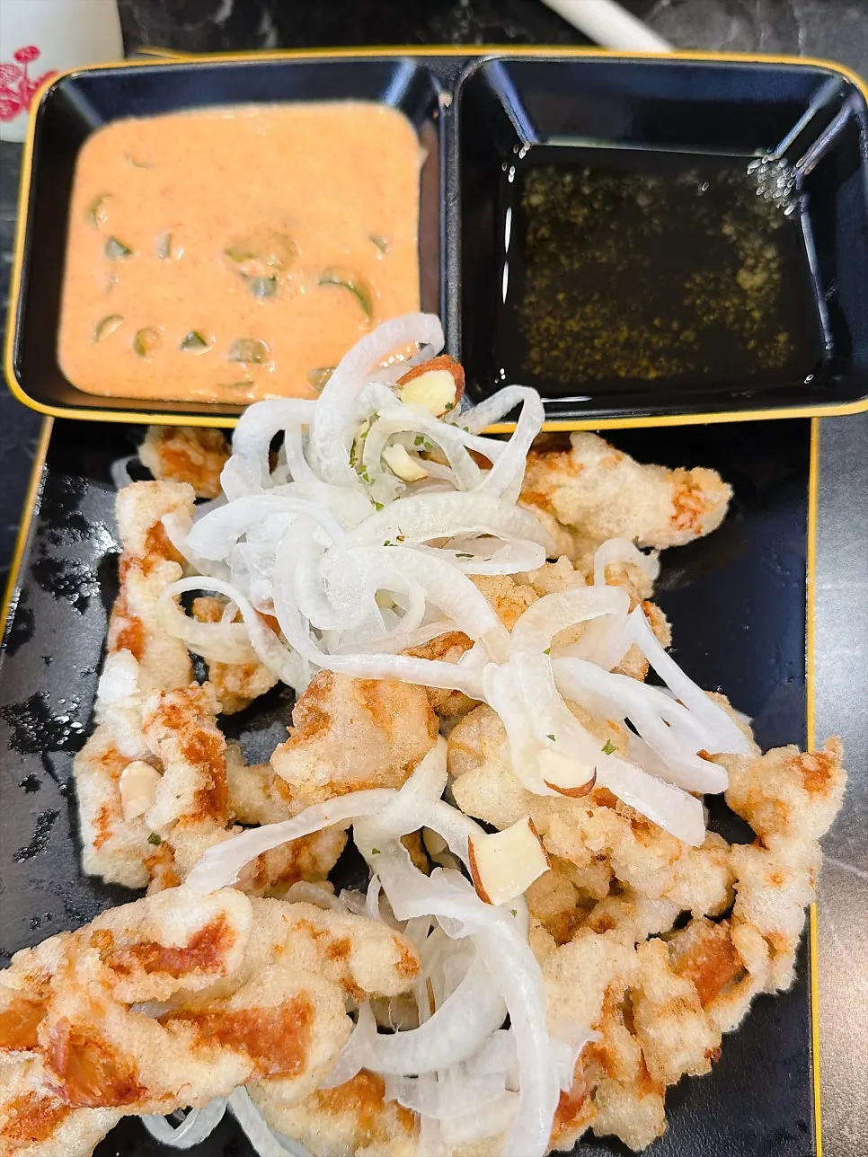 份量豐盛的糯米糖醋肉