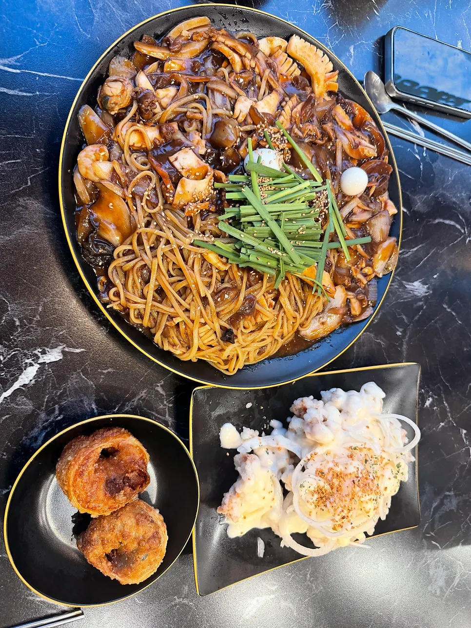 Dragon Set 2 table spread