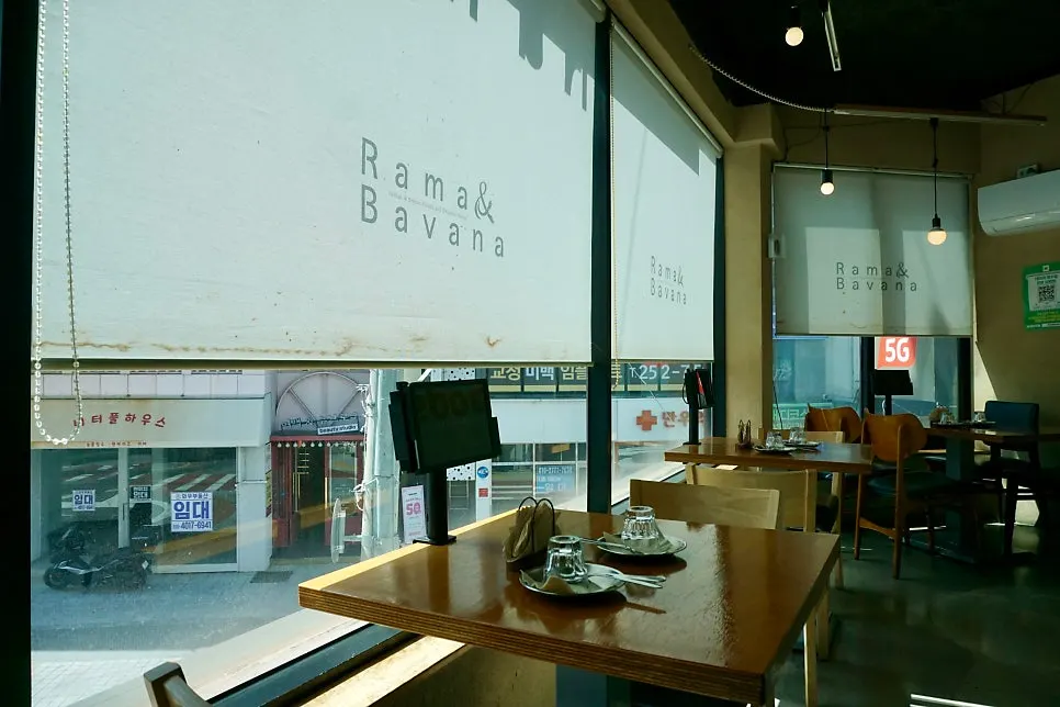 Table layout inside Rama & Babana