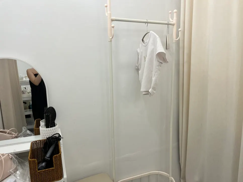 헤드스파 관리 준비가 된 라온왁싱 베드