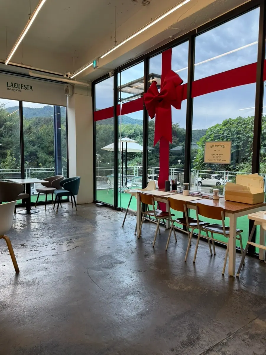 Chuseok gift sets on display at La Cuesta