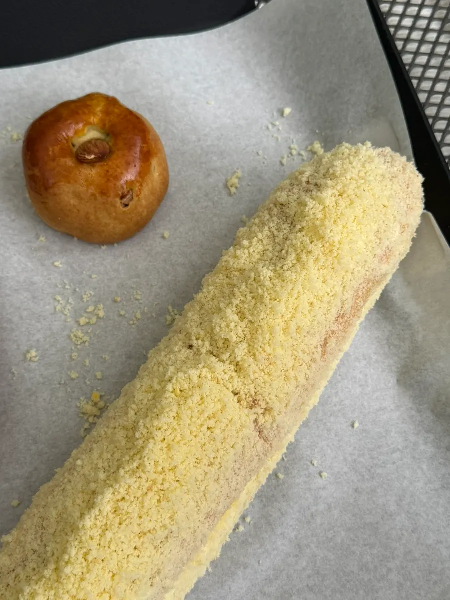 Rice white roll chestnut bread at La Cuesta