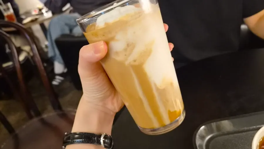 Iced Americano ordered as decaf