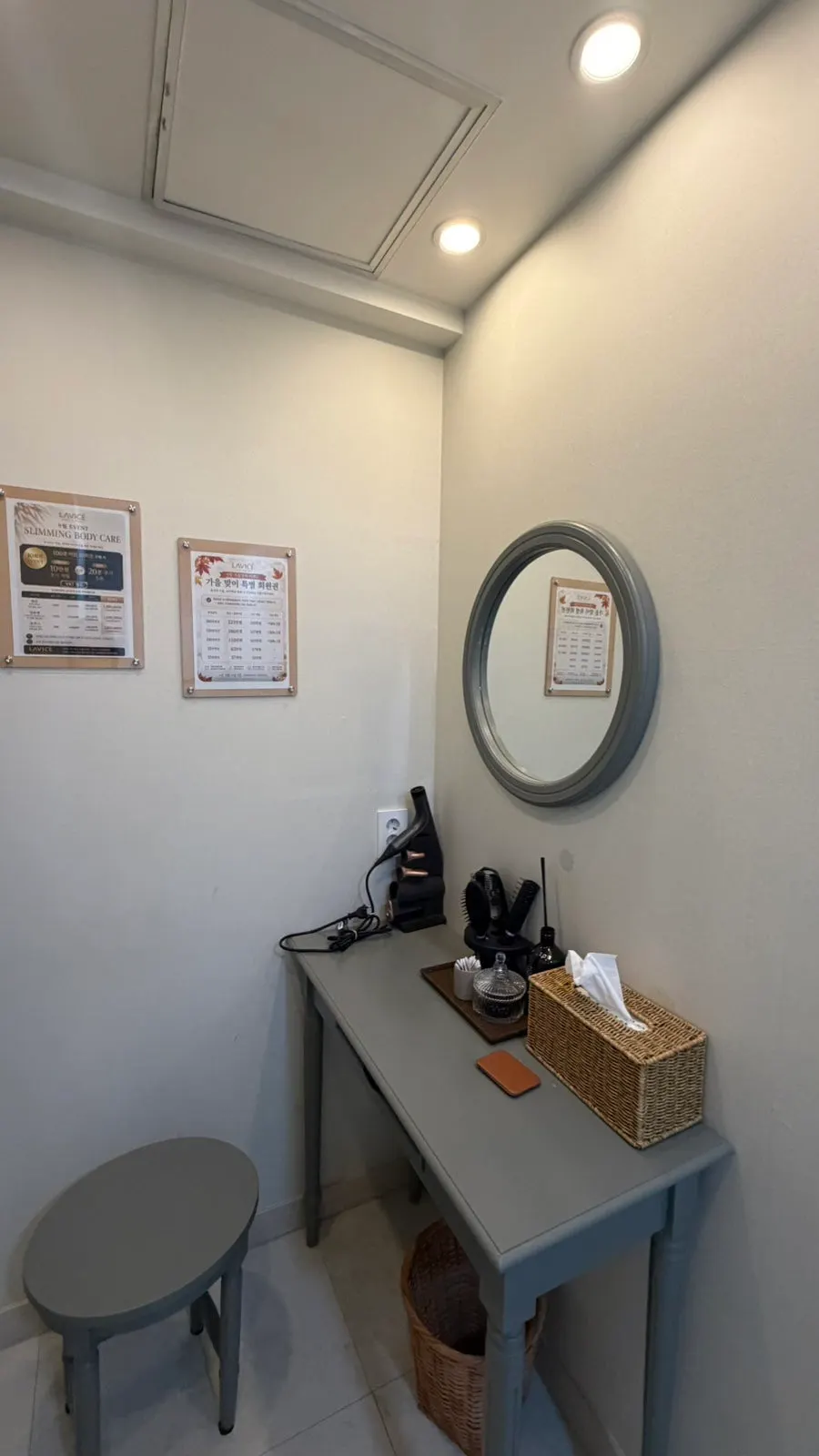 Clean, well-kept interior space at Labiche Foot & Body